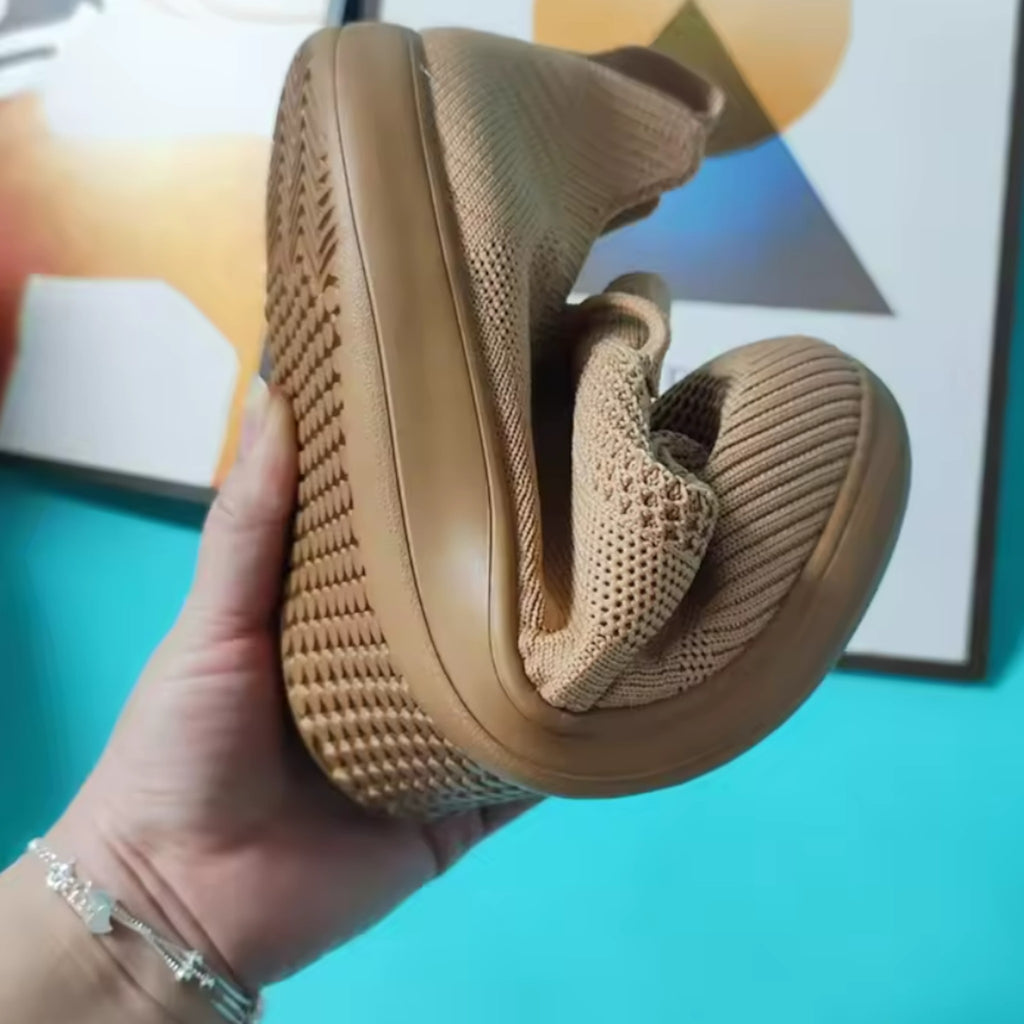 Comfort Knit — Zapatillas Barefoot de Punto Transpirable