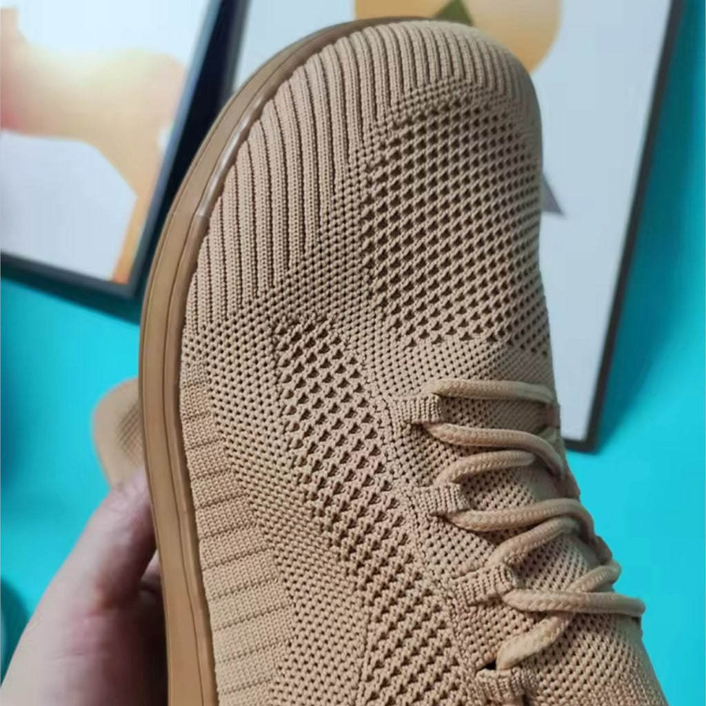 Comfort Knit — Zapatillas Barefoot de Punto Transpirable