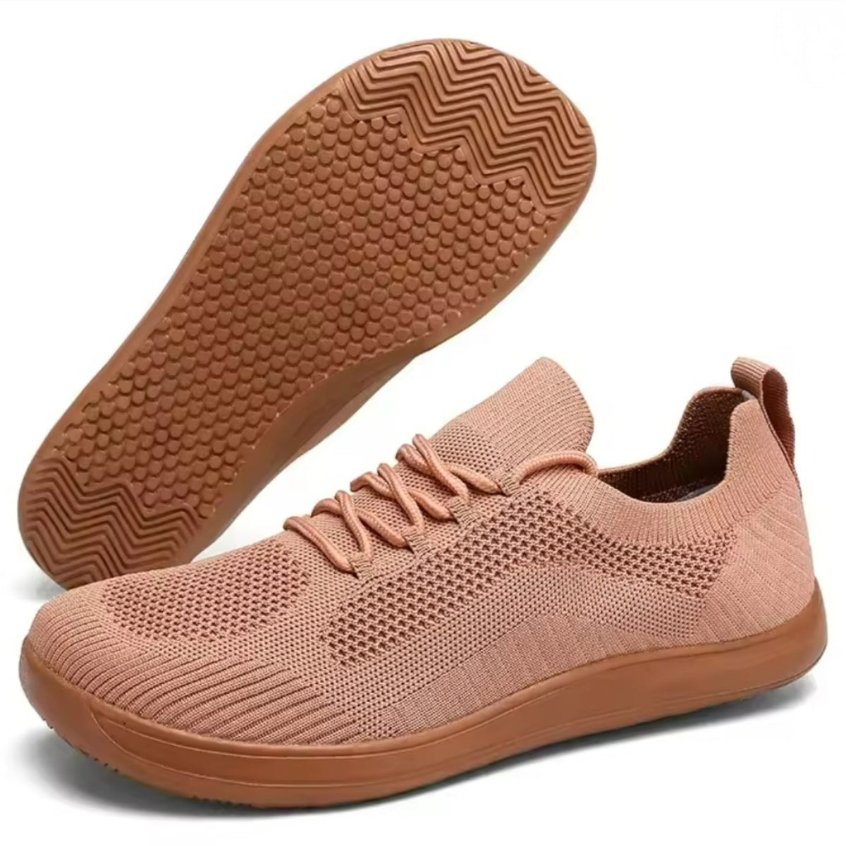Comfort Knit — Zapatillas Barefoot de Punto Transpirable