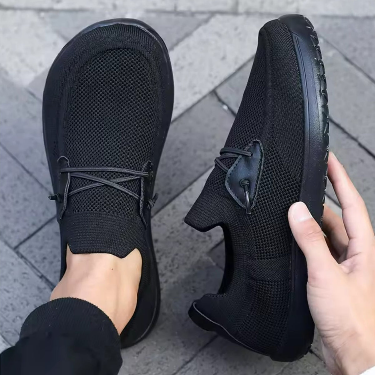 Oxford — Zapatillas Barefoot de Piel Sintética
