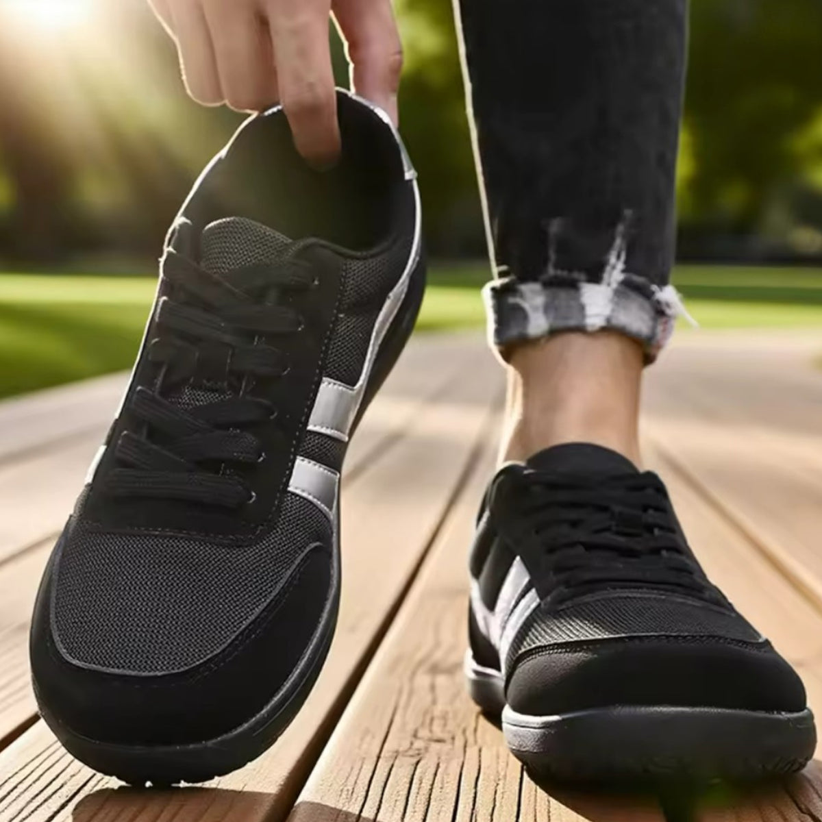 Urban Retro — Zapatillas Barefoot Estilo Deportivo