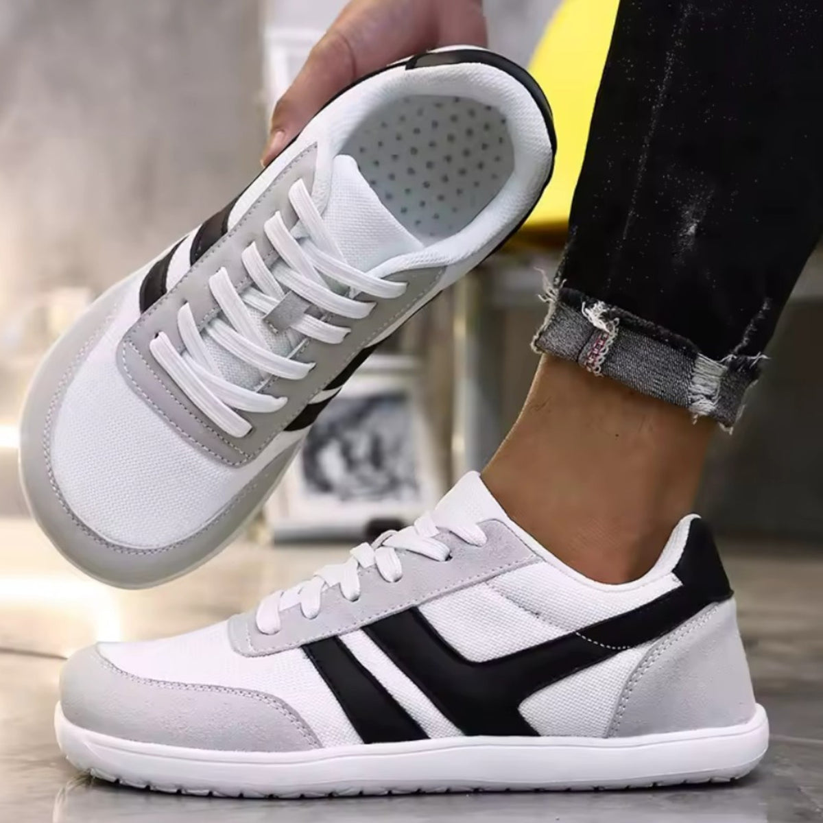 Urban Retro — Zapatillas Barefoot Estilo Deportivo