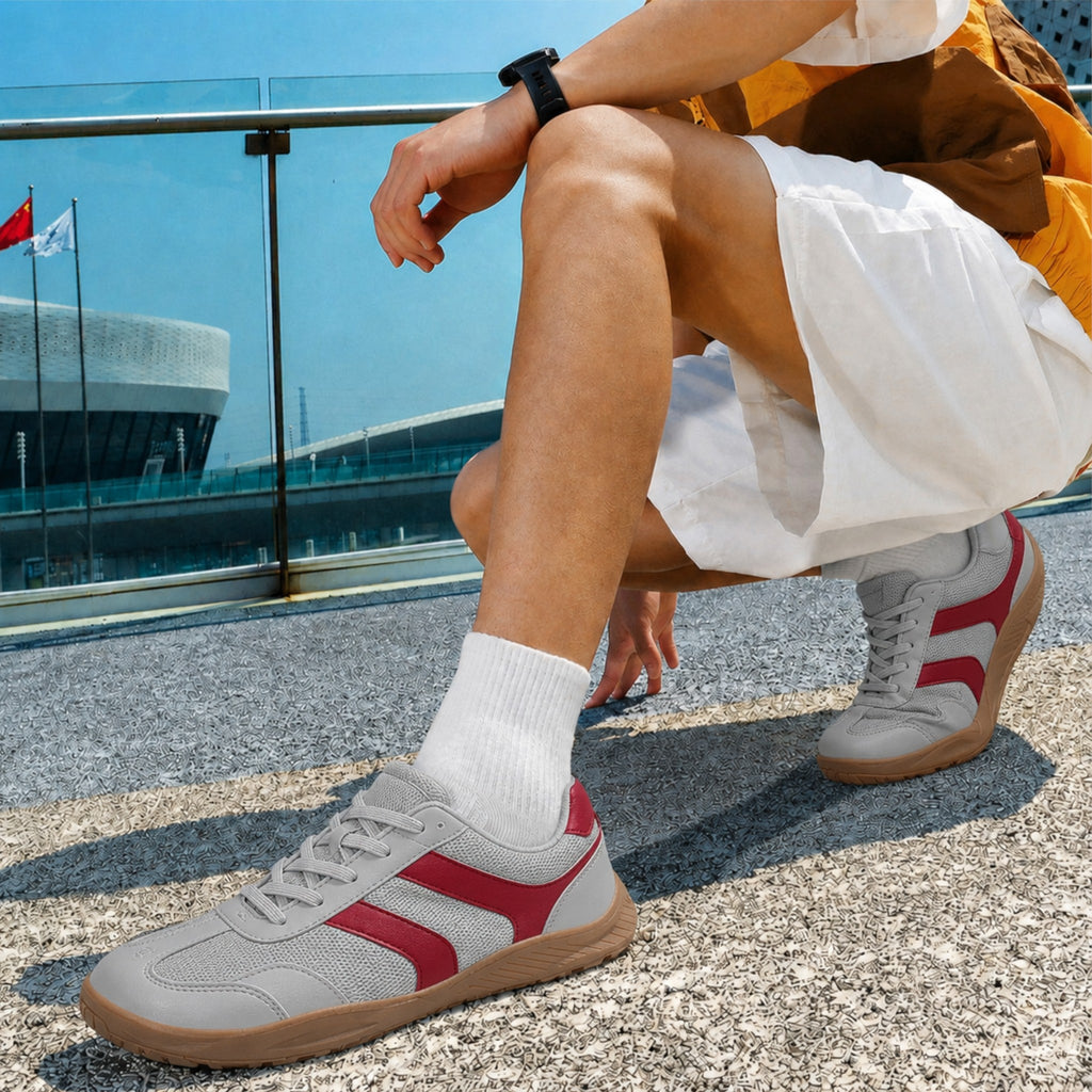 GAT Retro Rojas Army — Zapatillas Barefoot Transpirables