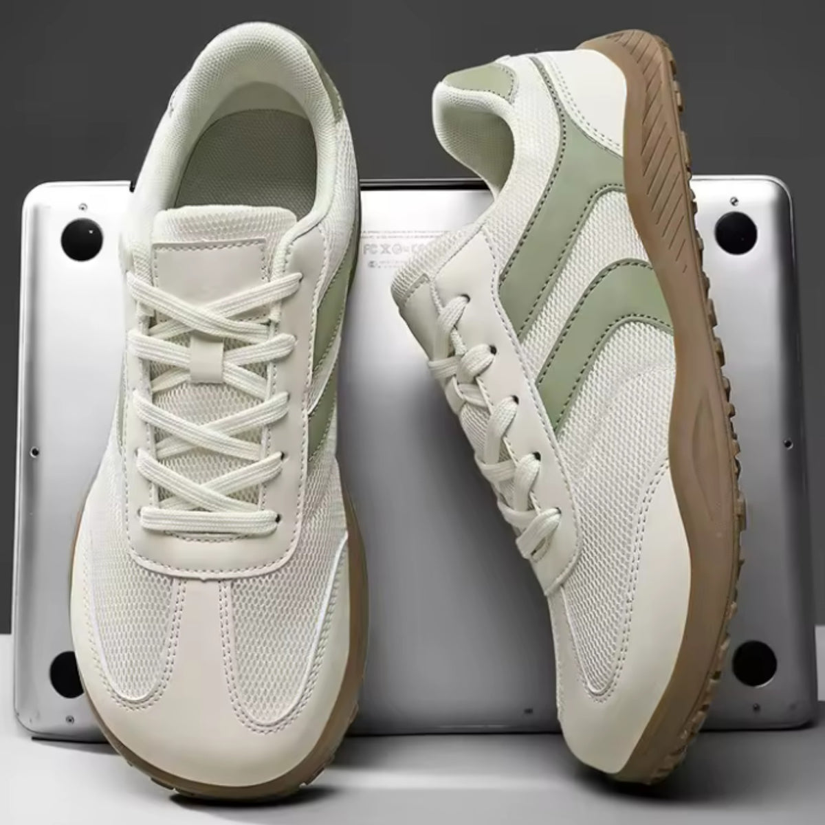 GAT Retro Verdes Army — Zapatillas Barefoot Transpirables
